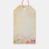 Flower Oilpainting Cadeaulabel (Achterkant)