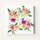 Flower oma recept cookbook notebook notitieboek (Achterkant)