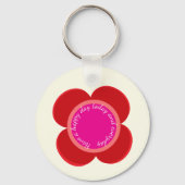 flower on sleutelhanger (Voorkant)