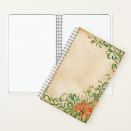 Flower Page Scrapbook & Junk Journal Supplies Notitieboek