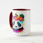 Flower Panda Mok (Voorkant links)