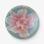 Flower paper plate papieren bordje (Voorkant)