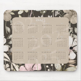 Flower paradise 2025 kalender of plaats je foto muismat