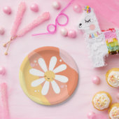 Flower Party 60's Hippie Birthday party Borden Papieren Bordje (Feest)