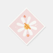 Flower Party 60's Hippie Verjaardagsfeest Servette Servet (Hoek)