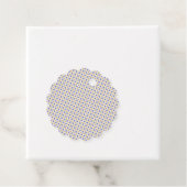 Flower Pattern Bedankjes Labels (In situ)