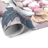 flower pattern design textile illustrationart,desi cadeaupapier (Rol Hoek)