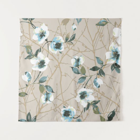 flower pattern design textile illustrationart,patt wandkleed (Voorkant)