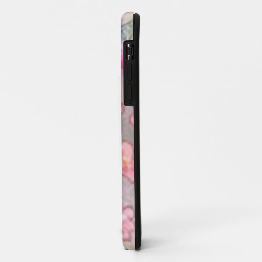 flower pattern marble Case-Mate iPhone case (Achterkant/links)
