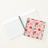 Flower Pattern Notes Notitieboek (Binnen)