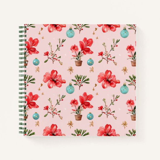 Flower Pattern Notes Notitieboek (Voorkant)