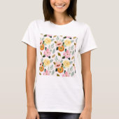 flower pattern t-shirt (Voorkant)