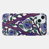 Flower Pattern Telefoonhoesje iPhone Hoesje (Achterkant horizontaal)