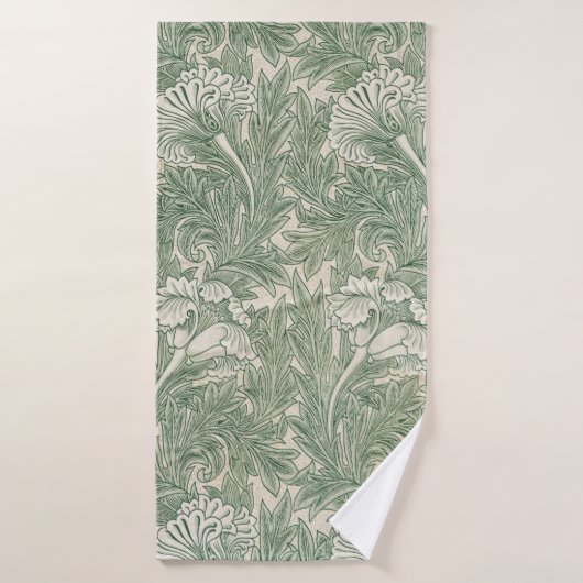 Flower Pattern, William Morris Badhanddoek (Badhanddoek)