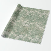 Flower Pattern, William Morris Cadeaupapier (Uitgerold)