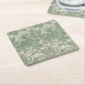 Flower Pattern, William Morris Kartonnen Onderzetters (Schuin)