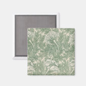 Flower Pattern, William Morris Magneet (Voorkant / Achterkant)