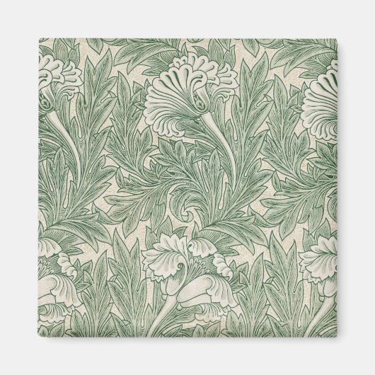 Flower Pattern, William Morris Magneet (Voorkant)