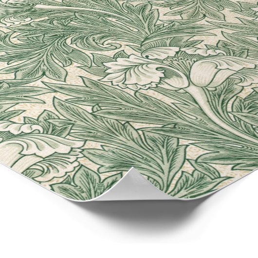 Flower Pattern, William Morris Poster (Hoek)