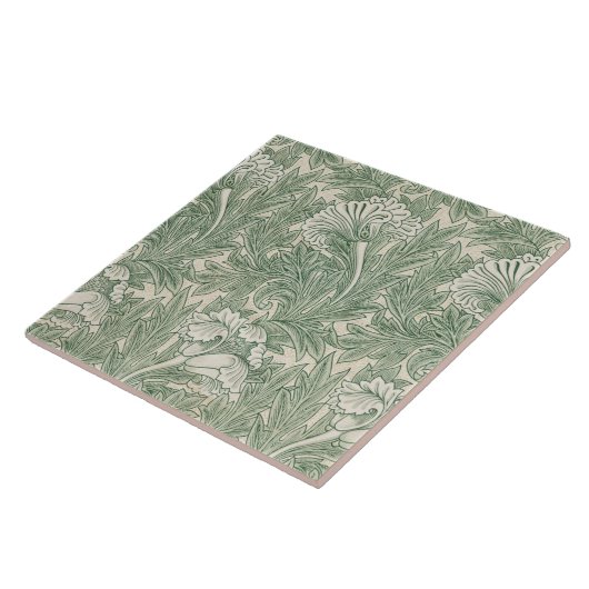 Flower Pattern, William Morris Tegeltje (Zijkant)