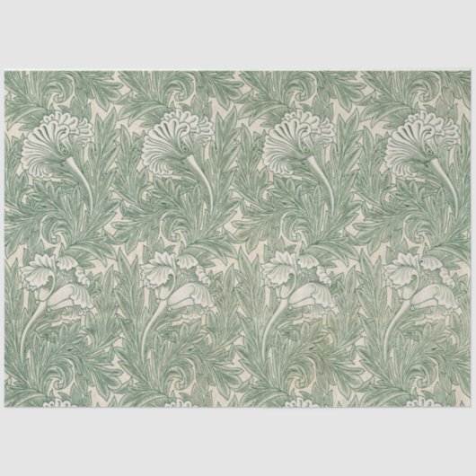 Flower Pattern, William Morris Tissuepapier (Voorkant)