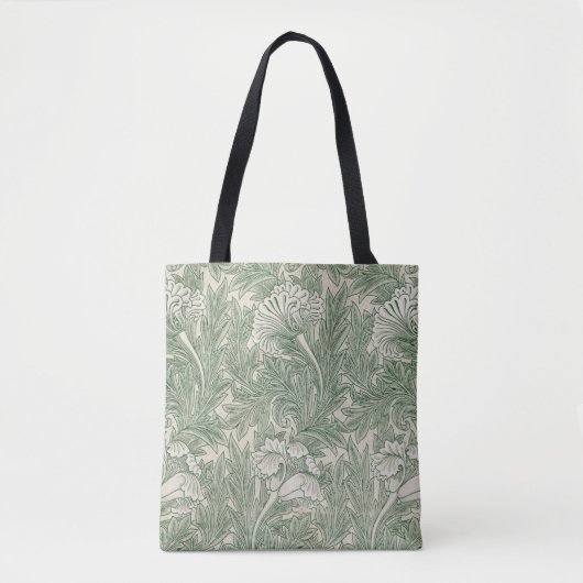 Flower Pattern, William Morris Tote Bag (Voorkant)