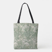 Flower Pattern, William Morris Tote Bag (Achterkant)