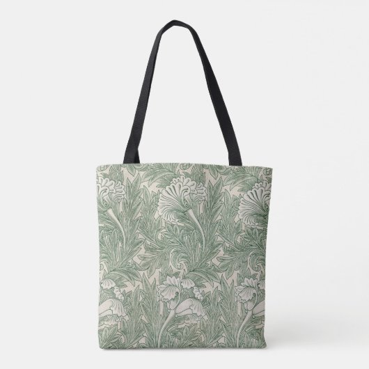 Flower Pattern, William Morris Tote Bag (Achterkant)