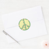 Flower Peace Sign Sticker (Envelop)