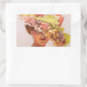 Flower Pet Victoriaans Lady Oval Stickers (Tas)