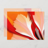 Flower petals  briefkaart (Voorkant / Achterkant)