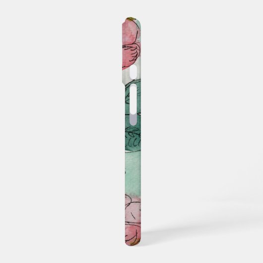 Flower Phone Case iPhone 16 Hoesje (Linkerkant)