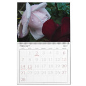 Flower Photography Wall Agenda Kalender (Feb 2027)