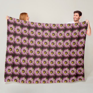 flower picture blanket fleece deken