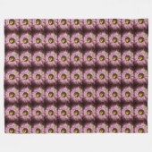 flower picture blanket fleece deken (Voorkant (Horizontaal))