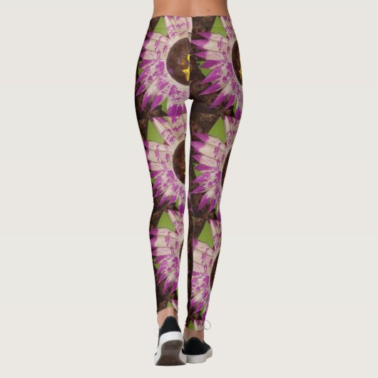 flower picture legings leggings (Achterkant)