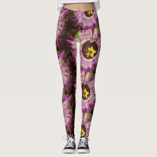 flower picture legings leggings