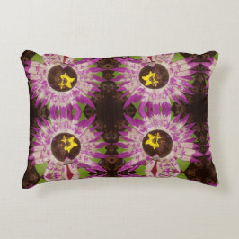 flower picture pillow accent kussen
