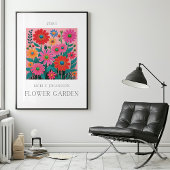 Flower Pink Garden Poster
