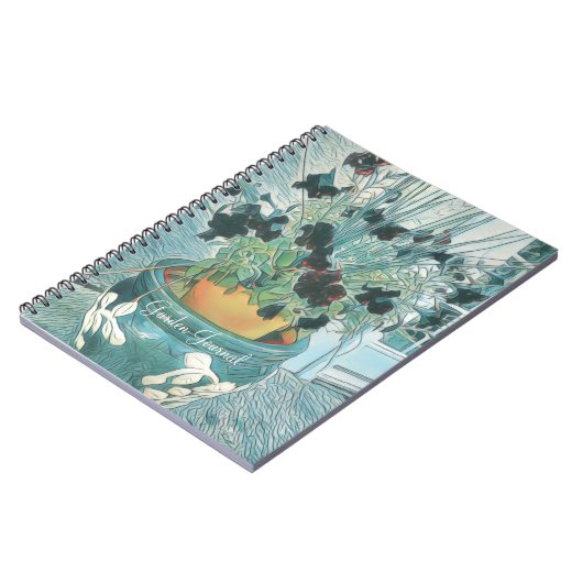 Flower Planter Journal Notitieboek (Linkerzijde)