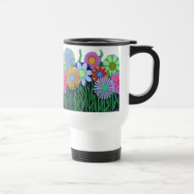 Flower Plastic Cup