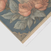 Flower poem postcard 4 snip paper tissuepapier (Detail)