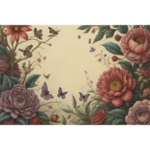 Flower poem postcard 6 snij paper