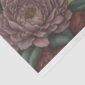 Flower poem postcard 6 snij paper tissuepapier (Detail)