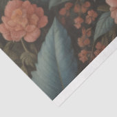 Flower poem postcard 8 snij paper tissuepapier (Detail)