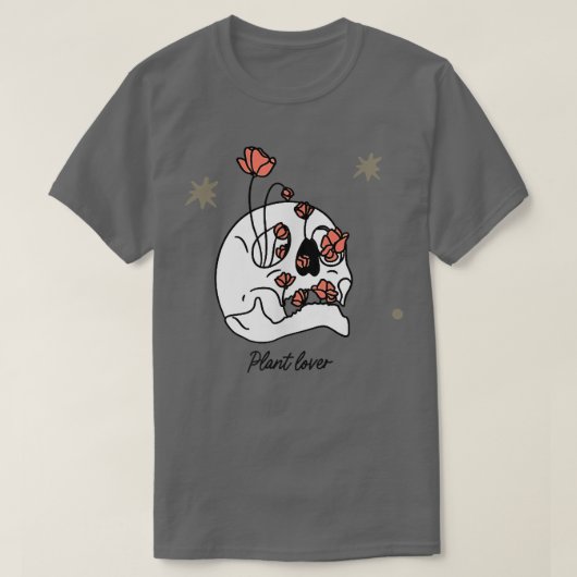 Flower pot design for plant lover t-shirt (Design voorkant)