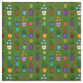 Flower Pots Stof (Swatch)