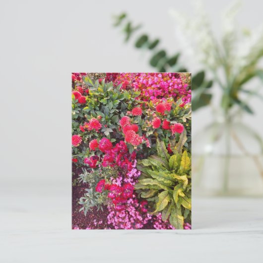 Flower Power - 14 Briefkaart (Staand voorkant)