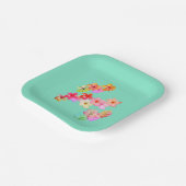 Flower Power 1 Papieren bord (Gebogen)