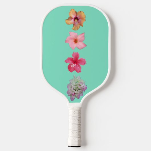 Flower Power 1  Pickleball Paddle (Achterkant)